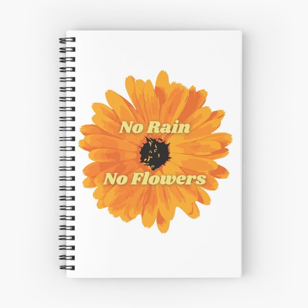 Item preview, No Rain No Flowers (Yellow) designed and sold by Polylunar.