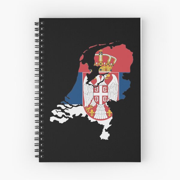 Item preview, Netherlands Outline - Serbia Flag designed and sold by iamstudent.