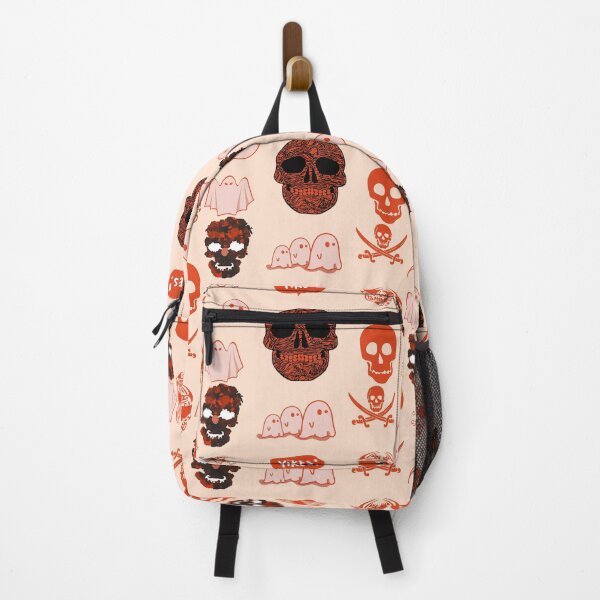 Item preview, Spooky Skeleton Ghost Halloween Pack Orange designed and sold by everything4eva.