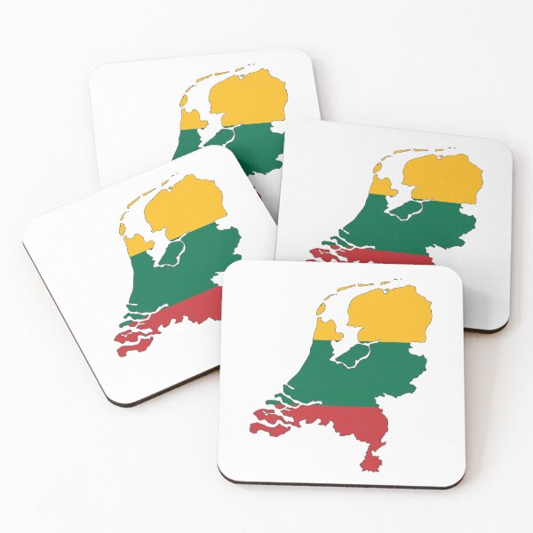 Item preview, Netherlands Outline - Lithuania Flag designed and sold by iamstudent.