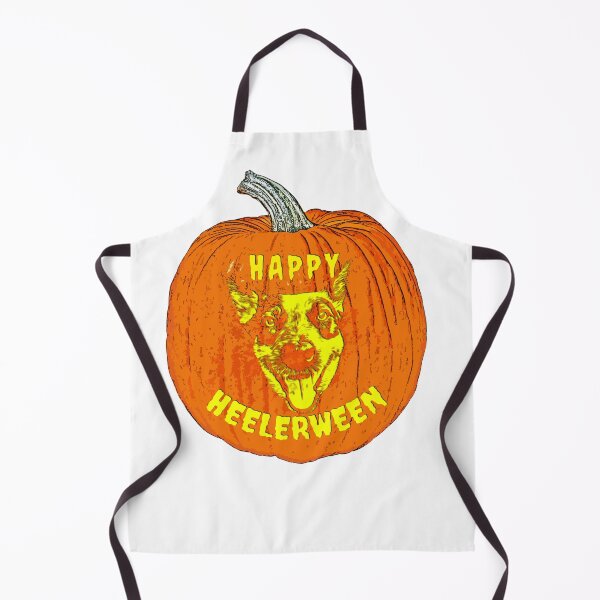 Item preview, Happy Heeler Halloween (Heelerween) Dog Face designed and sold by sidehustledog.