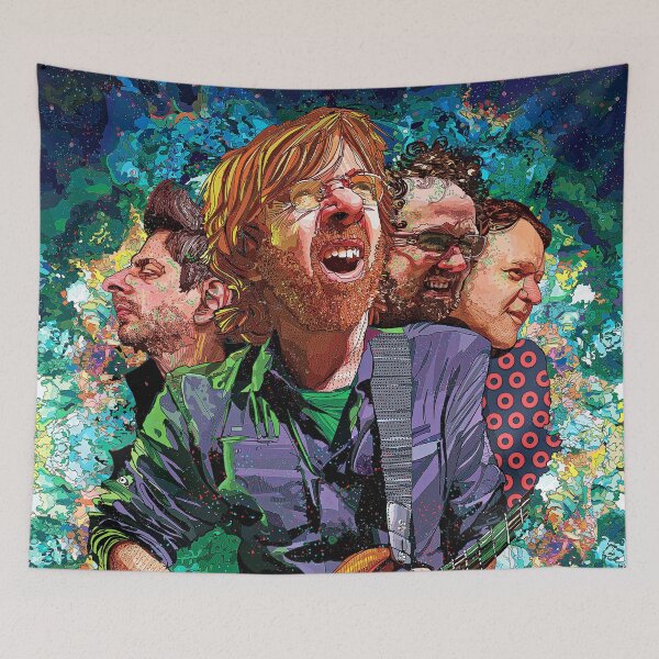 Item preview, phish band cartoon 2021 kurangtidur designed and sold by osiemoore77.
