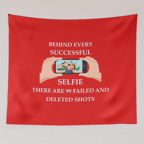 Item preview, Behind every successful Selfie there are 99 Failed and Deleted Shots designed and sold by 1stopselfieshop.