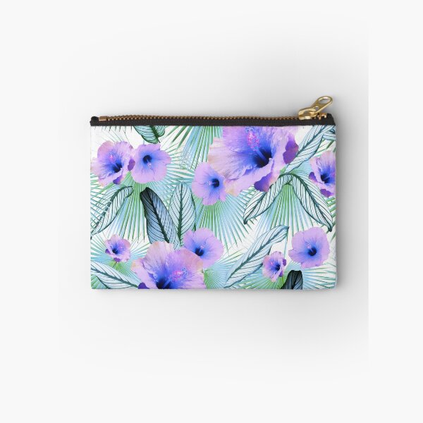 Item preview, Hibiscus Calathea Fan Palm Leaves Jungle #1 #tropical #decor #art designed and sold by Anita's & Bella's Art.