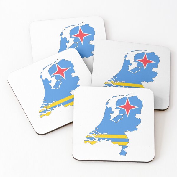 Item preview, Netherlands Outline - Aruba Flag designed and sold by iamstudent.
