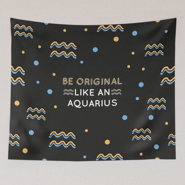 Item preview, Be original like an Aquarius designed and sold by Cat-designs.