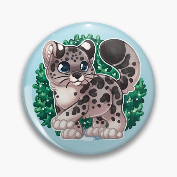 Item preview, Leopardo de nieve designed and sold by NatureDrawing.