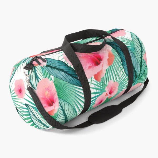 Item preview, Hibiscus Calathea Fan Palm Leaves Jungle #2 #tropical #decor #art designed and sold by Anita's & Bella's Art.
