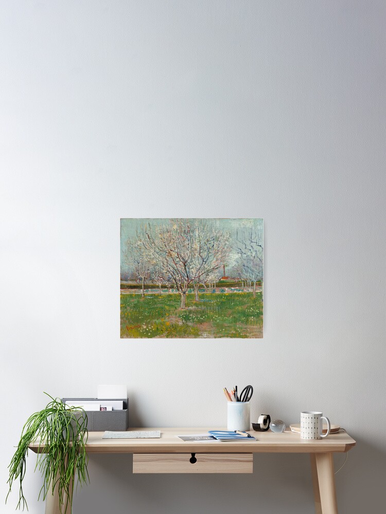 Póster «Huerto en ciruelos en flor de Vincent van Gogh» de Peach-Moon | Redbubble Póster «Huerto en ciruelos en flor de Vincent van Gogh» de Peach-Moon | Redbubble