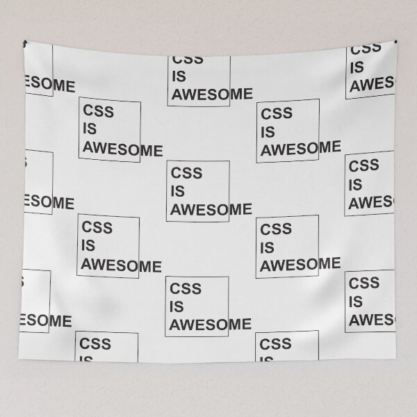 Item preview, CSS is Awesome - Funny Programming Jokes - Light Color designed and sold by Programming Jokes.