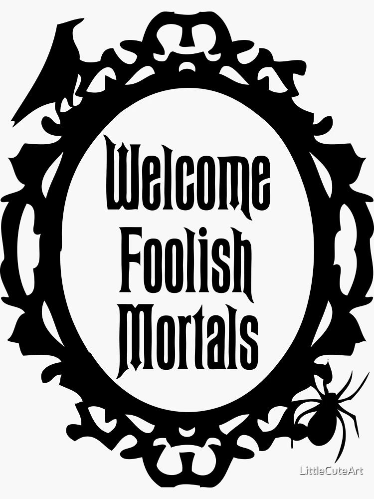 Welcome Foolish Mortals Coasters