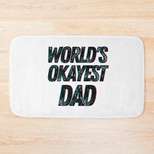 Item preview, World's Okayest Dad designed and sold by The Little Wood Cottage.