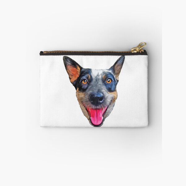 Item preview, Large Australian Cattle Dog (ACD) Heeler Face designed and sold by sidehustledog.