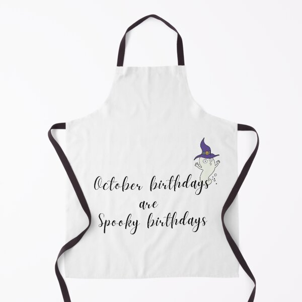 Item preview, October birthdays are Spooky birthdays designed and sold by Kritika 99.