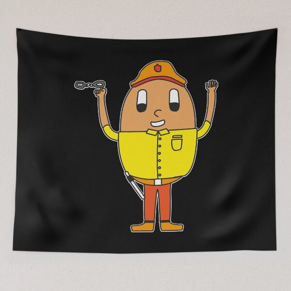 Item preview, Egg Police-Officer designed and sold by M-P-Mueller.