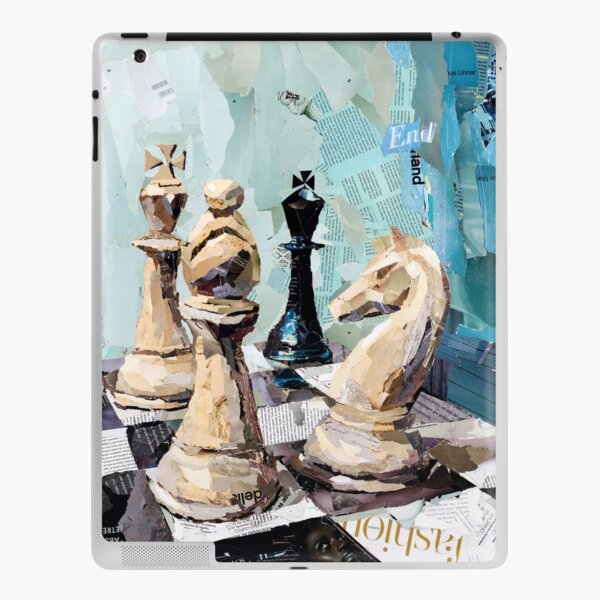 Awesome Chess Piece Art Abstract Original iPad Case & Skin for Sale by  naturesfancy