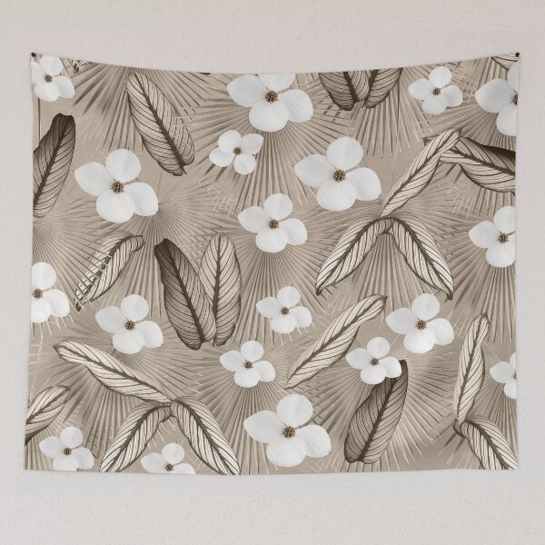 Item preview, Calathea Fan Palm Floral Glam #1 #tropical #decor #art  designed and sold by Anita's & Bella's Art.