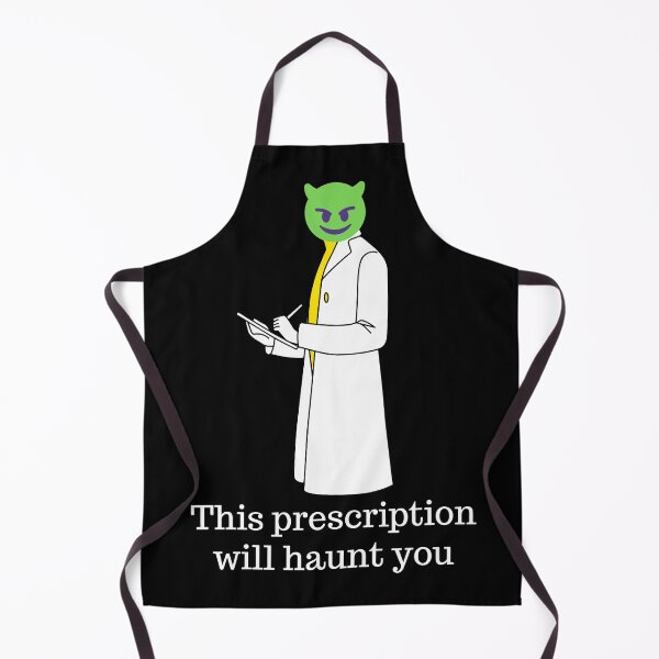 Item preview, Doctor Evil- Haunting Prescription: Halloween Paramedic designed and sold by mayankg1100.