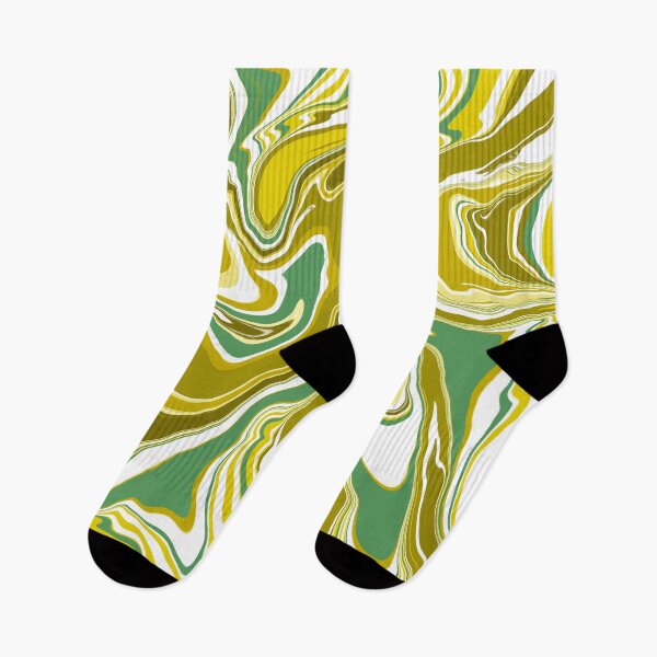 Item preview, Khaki Green Abstract Psychedelic Marble Pattern designed and sold by Squarebird.