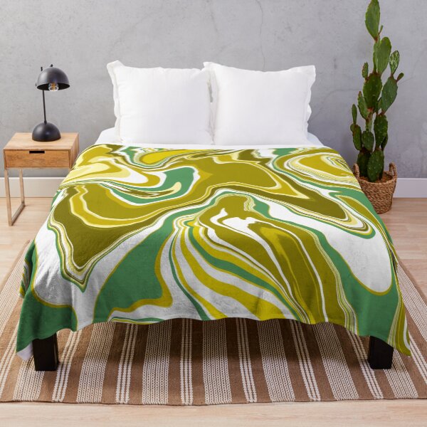 Item preview, Patrón de mármol psicodélico abstracto verde caqui designed and sold by Squarebird.