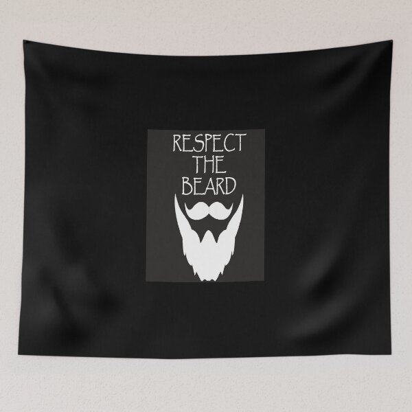 Item preview, Respect the beard. designed and sold by Crazy Artzz.