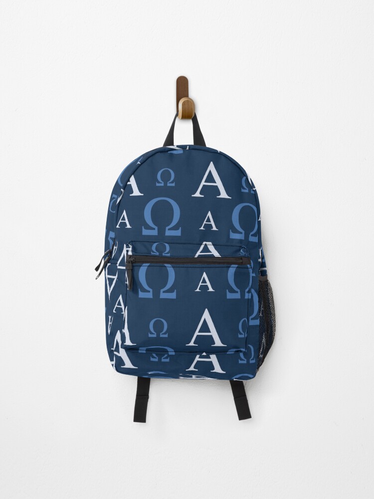 Thumbnail 1 of 3, Backpack, Alfa Omega Pattern designed and sold by jerusalem-.