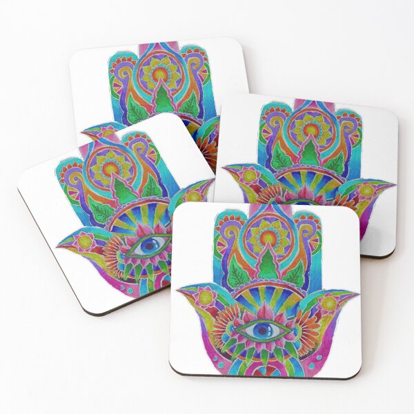 Item preview, Rainbow Hamsa designed and sold by Zoë Preston.