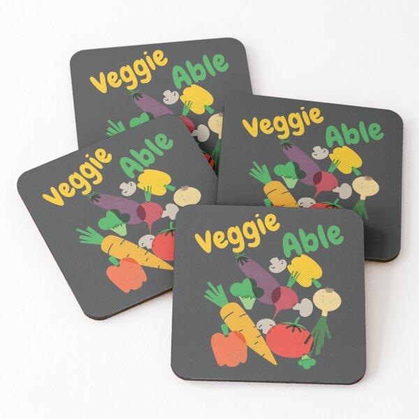 Item preview, Veggie Able - World vegetarian day and Hug a vegetarian day design designed and sold by wingdingr.