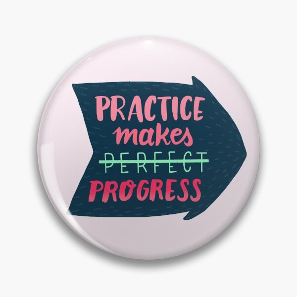 Item preview, Practice makes progress designed and sold by whatafabday.
