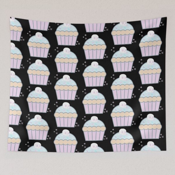 Item preview, Cute Spooky Cupcake designed and sold by BrightKindCo.
