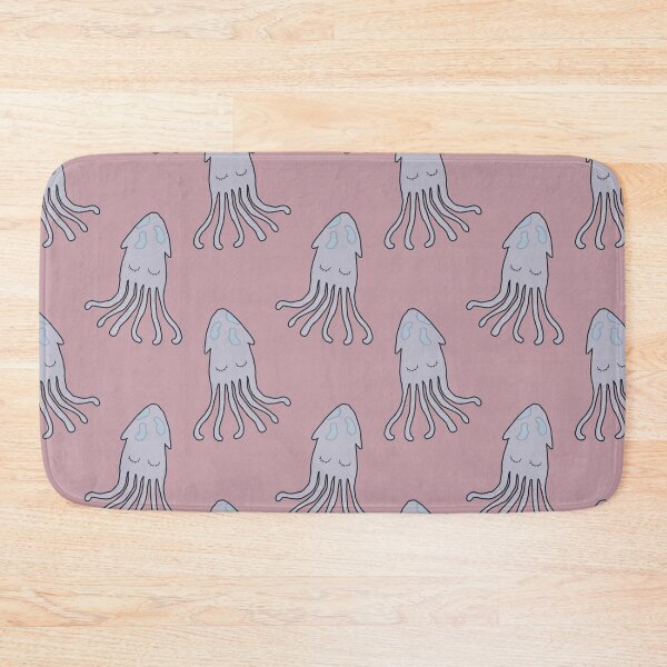 Item preview, Cute nursery squid pattern and sticker pack designed and sold by JokeGysen.