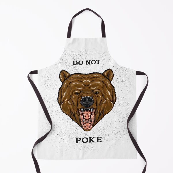 Item preview, Do Not Poke (the bear) designed and sold by tepalistings.
