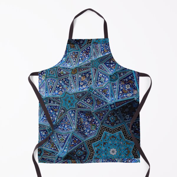 Item preview, Persian Asian Architecture Blue Pattern designed and sold by conceptDVS.