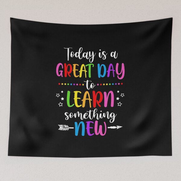 Item preview, Today Is A Great Day To Learn Something New Teacher Teaching designed and sold by CreativeGift.
