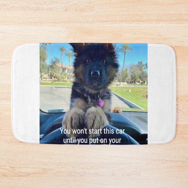 Item preview, Puppy in a car designed and sold by moske98.