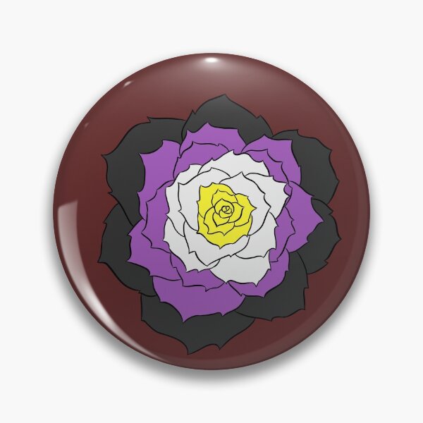 Item preview, Non-binary rose designed and sold by Blackoutsentine.