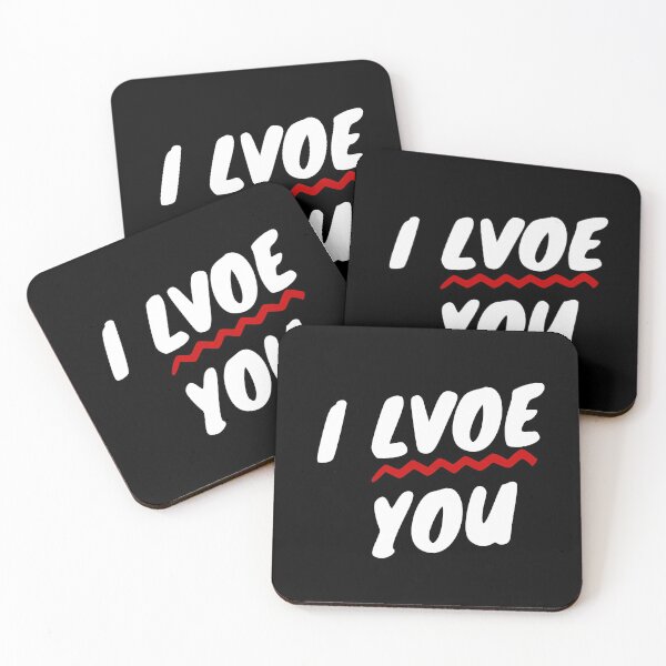 Item preview, I love you misspellings designed and sold by TShirtsByMs.
