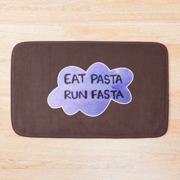 Item preview, Eat pasta run fasta designed and sold by Ranz Doodles.