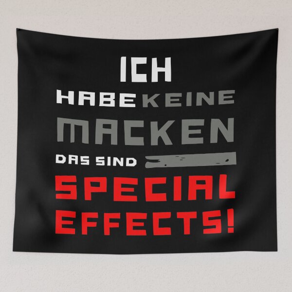 Artikelvorschau, lustiger spruch ich habe keine macken entworfen und verkauft von TShirtsByMs.