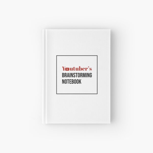 Item preview, Youtuber's Brainstorming Notebook designed and sold by dattaraj.