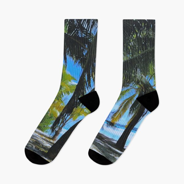 Item preview, Coconut Trees at The Beach designed and sold by ahmadshalqeh.