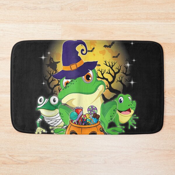 Item preview, Frog Mummy Witch Moon Ghosts Pumpkin Halloween designed and sold by palaelica.