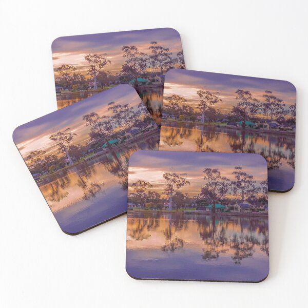 Item preview, Sunset Reflections at Lake Neangar - Eaglehawk, Victoria designed and sold by Steven Jodoin.