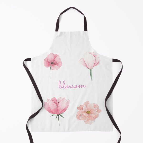 Aperçu de l'œuvre Pack de collection de fleurs chics en aquarelle rose pastel créée et vendue par delinscious.