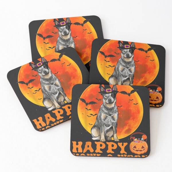 Item preview, Funny Australian Cattle Dog Halloween designed and sold by palaelica.