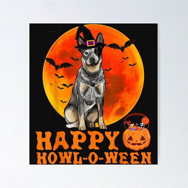 Item preview, Funny Australian Cattle Dog Halloween designed and sold by palaelica.