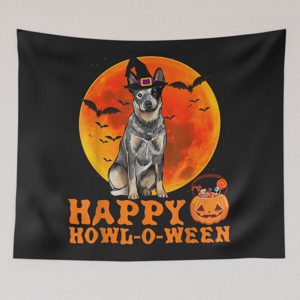 Item preview, Funny Australian Cattle Dog Halloween designed and sold by palaelica.