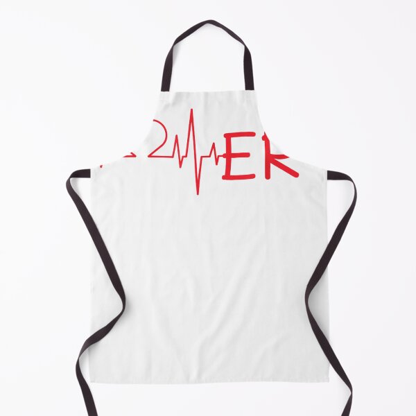Item preview, Love ER Heart beat doctor nurse hospice workers cool designed and sold by TaunoMeri.