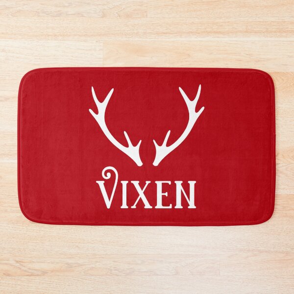 Artikelvorschau, Vixen Rentier Weihnachtsdesign entworfen und verkauft von CoolYule.