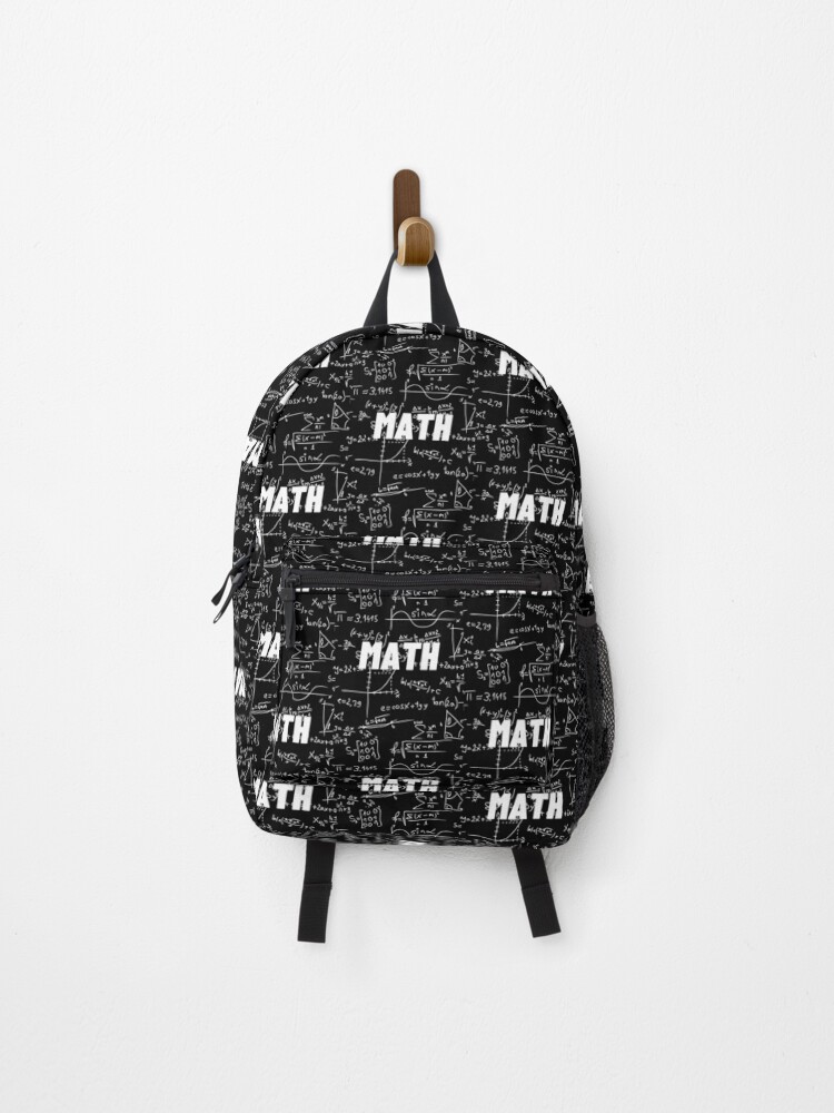 Thumbnail 1 of 3, Backpack, Mathematics lovers Math Teacher funny designed and sold by OneTimeEngineer.